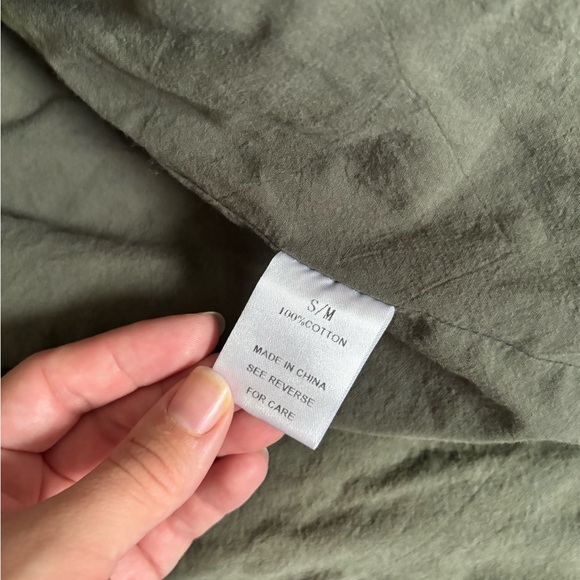 Quilted Olive Green Jacket - Picture 4 of 6